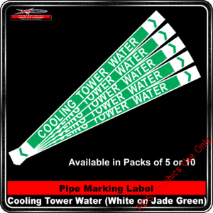 Pipe Markers - Cooling Tower Water
