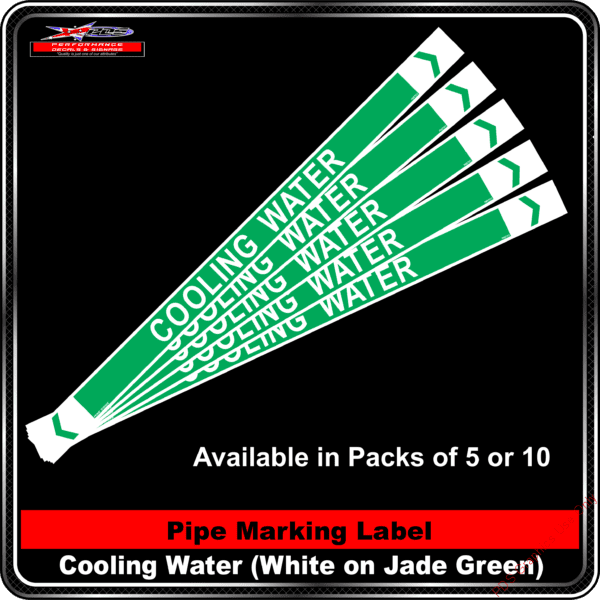 Pipe Markers - Cooling Water
