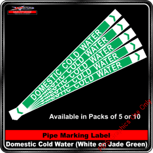 Pipe Markers - Domestic Cold Water