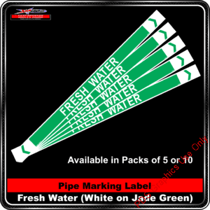 Pipe Markers - Fresh Water