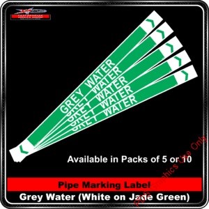 Pipe Markers - Grey Water