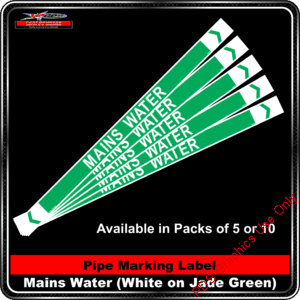 Pipe Markers - Mains Water
