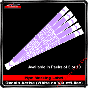 Pipe Markers - Oxonia Active