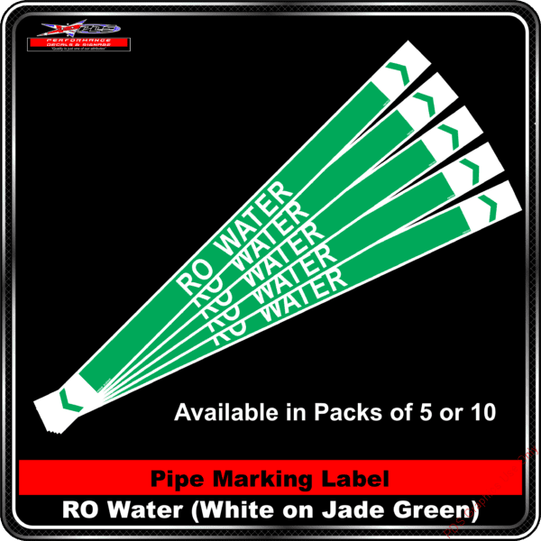 Pipe Markers - RO Water