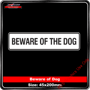 PDS - Backup_of_Product Backgrounds - General Signage - Door Signs - Beware of dog