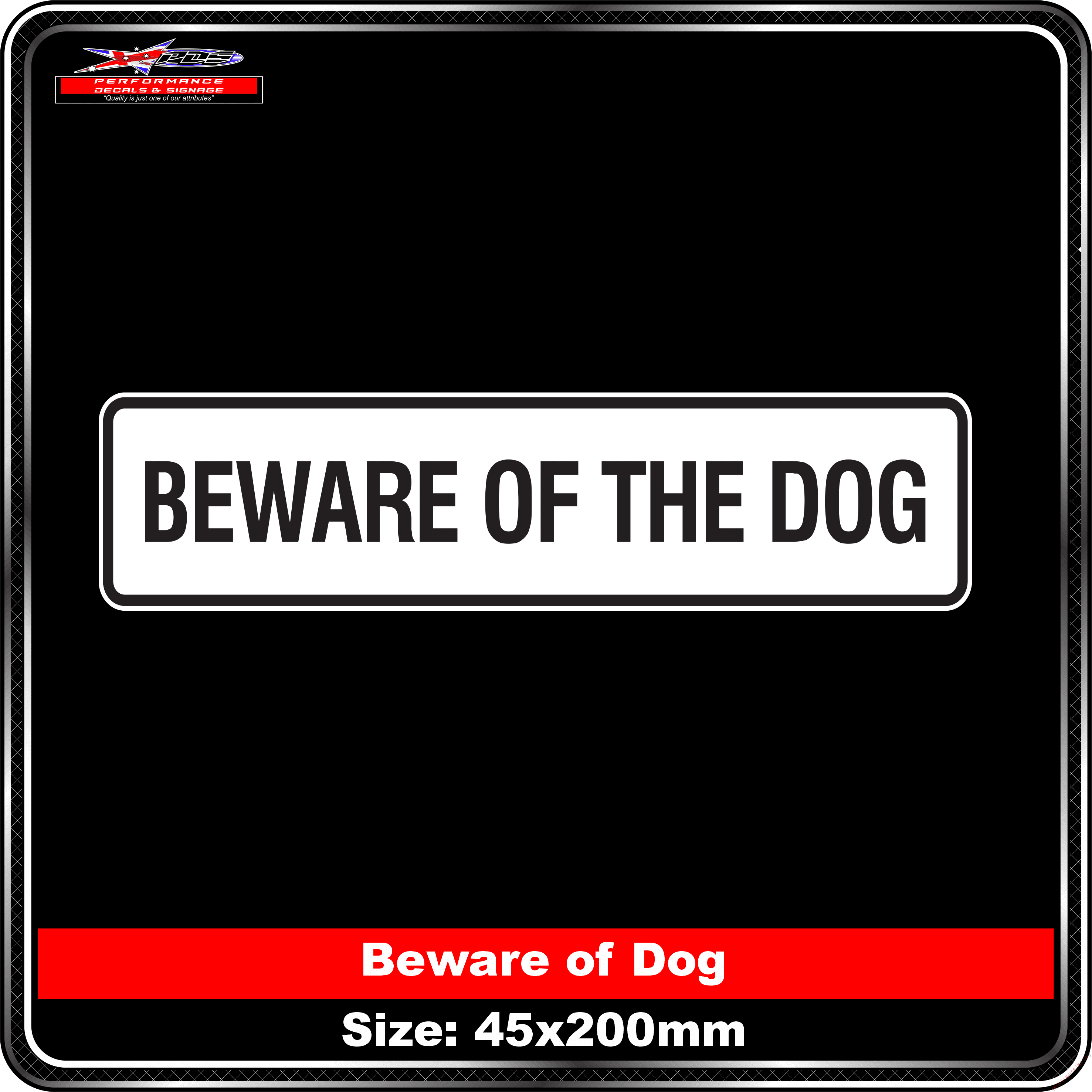 PDS - Backup_of_Product Backgrounds - General Signage - Door Signs - Beware of dog