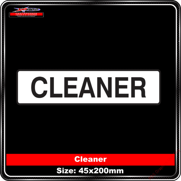 PDS - Backup_of_Product Backgrounds - General Signage - Door Signs - Cleaner