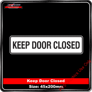 PDS - Backup_of_Product Backgrounds - General Signage - Door Signs - Keep Door Closed