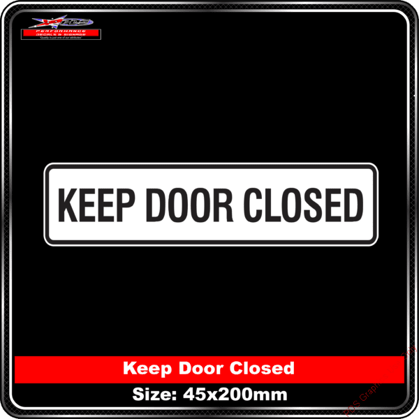 PDS - Backup_of_Product Backgrounds - General Signage - Door Signs - Keep Door Closed