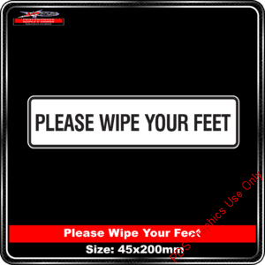 PDS - Backup_of_Product Backgrounds - General Signage - Door Signs - Please Wipe your Feet