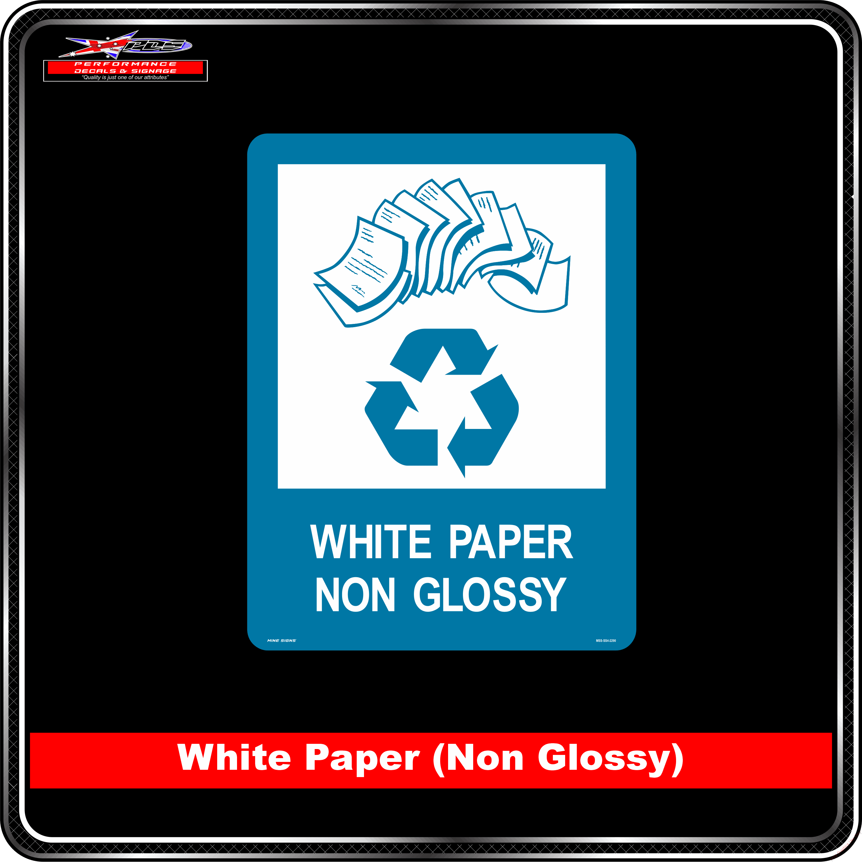 PDS - Backup_of_Product Backgrounds - Recycling - White Paper Non Glossy