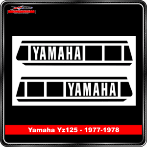 PDS - Product Backgrounds - Motocross Decal - Yamaha YZ125 1977-78