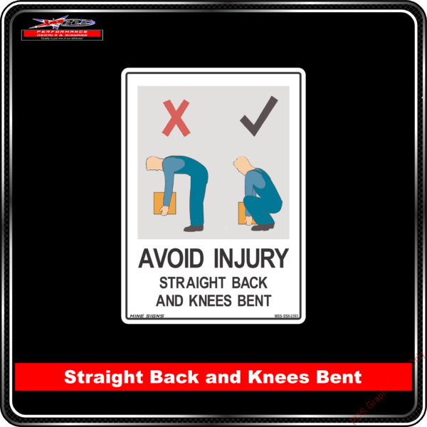 Product Backgrounds - Avoid Injury - Straight Back Bent Knees