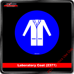 Mandatory Signs - Circles - Laboratory Coat - 2371
