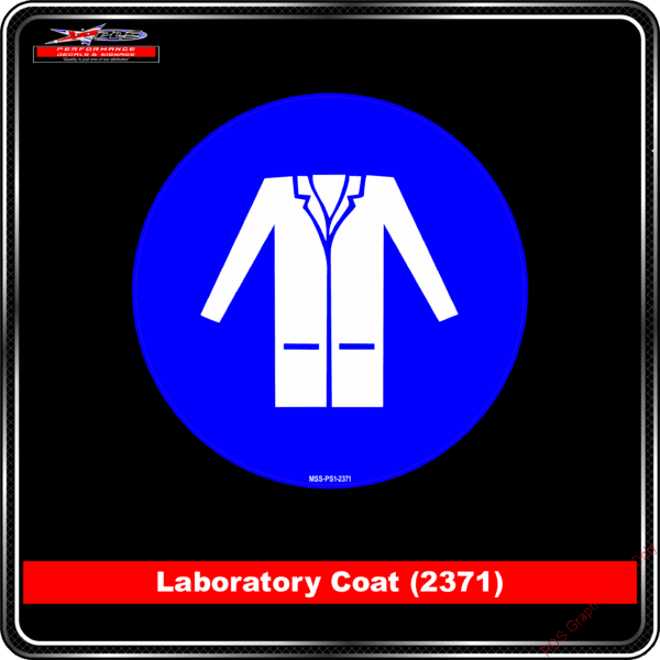 Mandatory Signs - Circles - Laboratory Coat - 2371