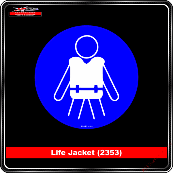 Mandatory Signs - Circles - Life Jacket - 2353