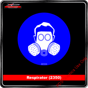 Mandatory Signs - Circles - Respirator - 2350