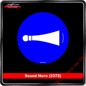 Mandatory Signs - Circles - Sound Horn - 2372