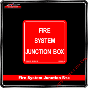 Product Background - Safety Sign - Fire System Junction Box