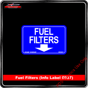 Product Background - Safety Sign - Fuel Filters
