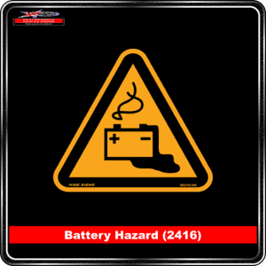 Battery Hazard (Pictogram 2416)