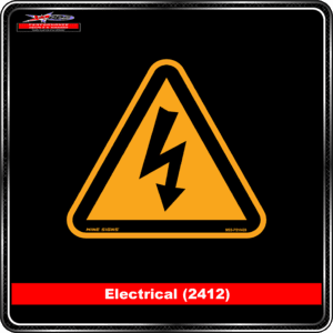 Product Background - Safety Signs - Electrical 2412