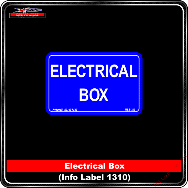 Product Background - Safety Signs - Electrical Box