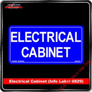 Product Background - Safety Signs - Electrical Cabinet