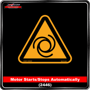 Motor Starts/Stops Automatically (Pictogram 2446)