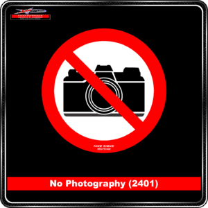Product Background - Safety Signs - No Photography 2401