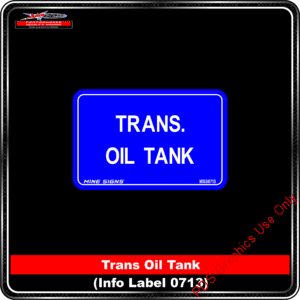 Product Background - Safety Signs - Trans Oil Tank