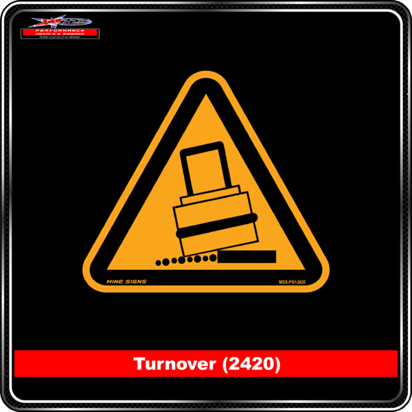 Product Background - Safety Signs - Turnover 2420