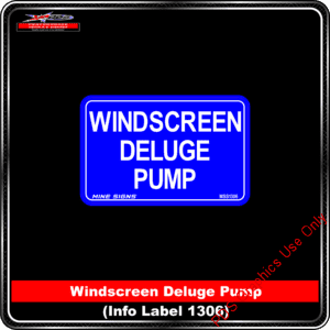 Product Background - Safety Signs - Windscreen Deluge Pump