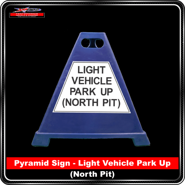 Pyramid Signs - Light Vehicle Park Up North Pit