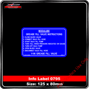 Info Label 0795 Modulube