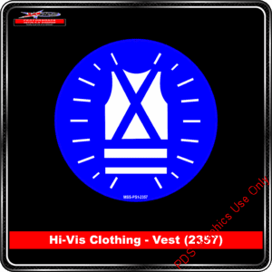 Mandatory Signs - Circles - High Vis - Clothing -Vest 2357