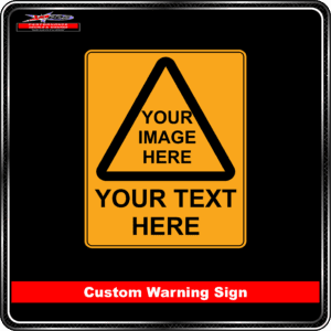 Product Background - Custom Signs - Warning