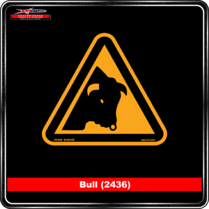 Product Background - Safety Signs - Bull 2436