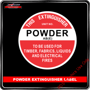 Fire Extinguisher Powder PDS