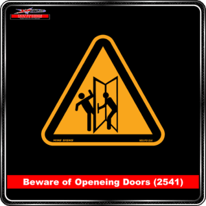 Beware of Opening Door (Pictogram 2541)