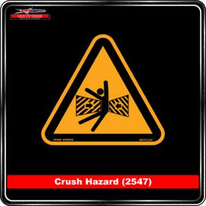 Crush Hazard (Pictogram 2547)