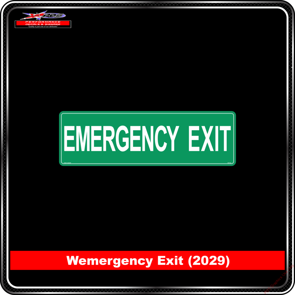 Emergency Archives - Performance Decals & Signage