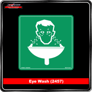 Product Background - Safety Signs - Eye wash 2457