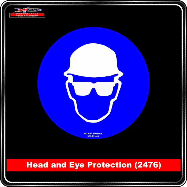 Head & Eye Protection (Pictogram 2476)