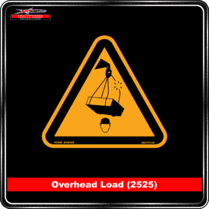 Product Background - Safety Signs - Overhead Load 2525