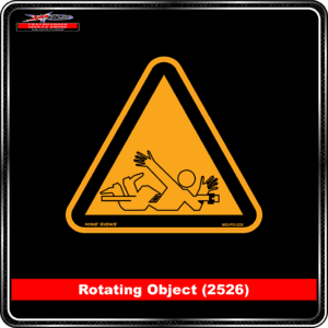 Product Background - Safety Signs - Rotating Object 2526