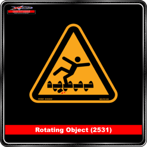 Product Background - Safety Signs - Rotating Object 2531