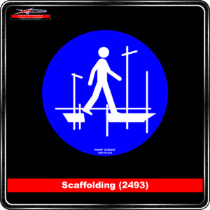 Scaffolding (Pictogram 2493)