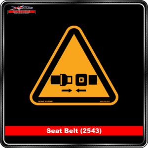 Seat Belt (Pictogram 2543)