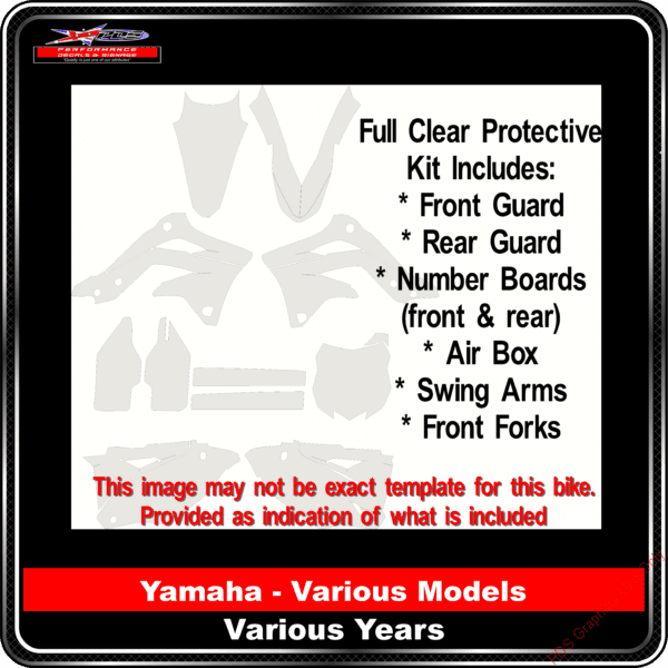 Protective Clears - Yamaha